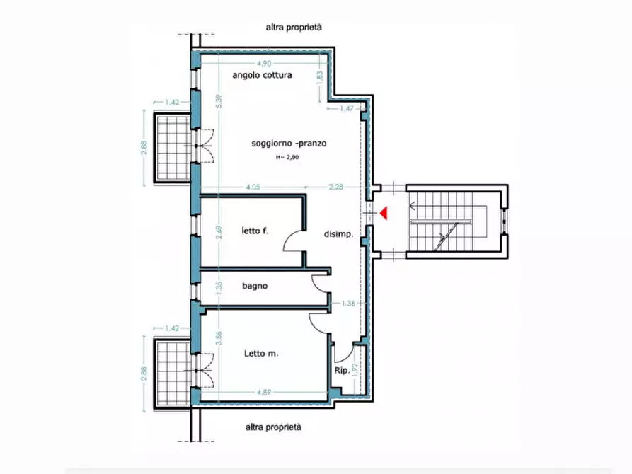 Immagine 13 di Appartamento in vendita  in Via XX Settembre, 76012 Canosa di Puglia BT, Italia a Canosa Di Puglia