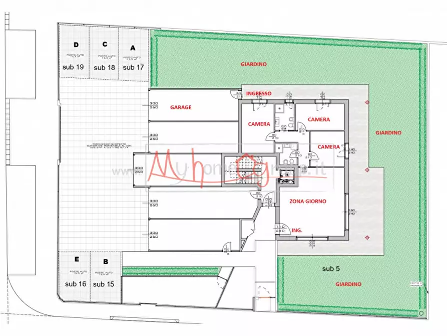 Immagine 8 di Appartamento in vendita  a Abano Terme