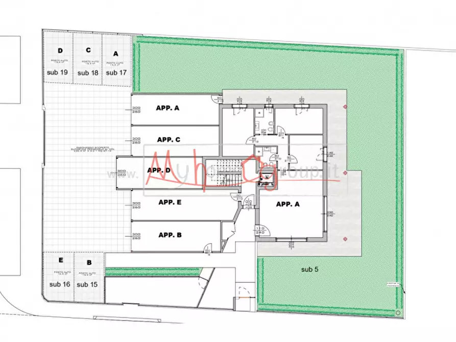 Immagine 8 di Appartamento in vendita  a Abano Terme