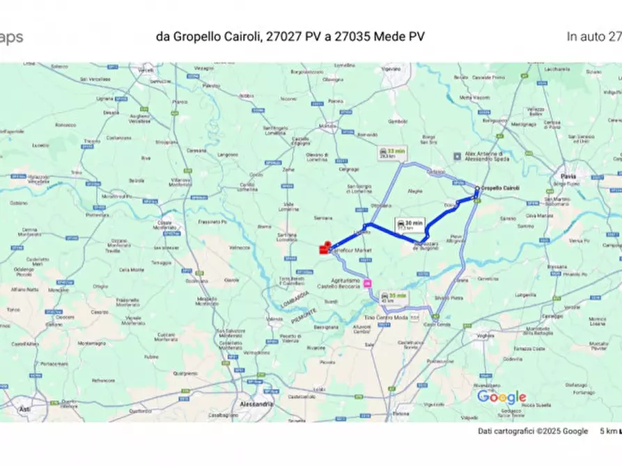 Immagine 33 di Casa indipendente in vendita  in via Roma n° 35 a Gropello Cairoli