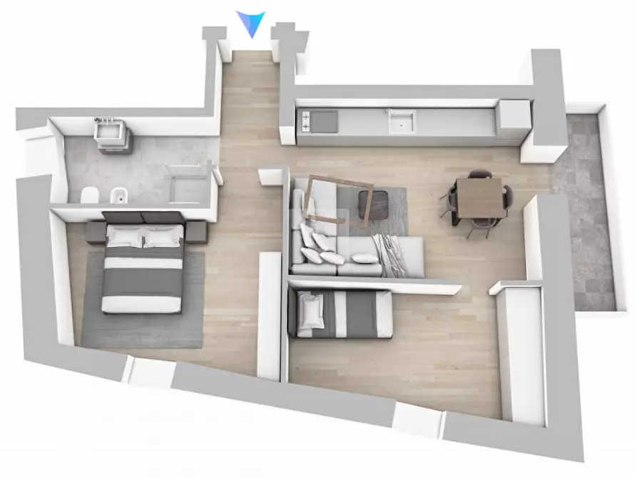 Immagine 1 di Appartamento in vendita  in Via Filanda 4 a Riva Del Garda