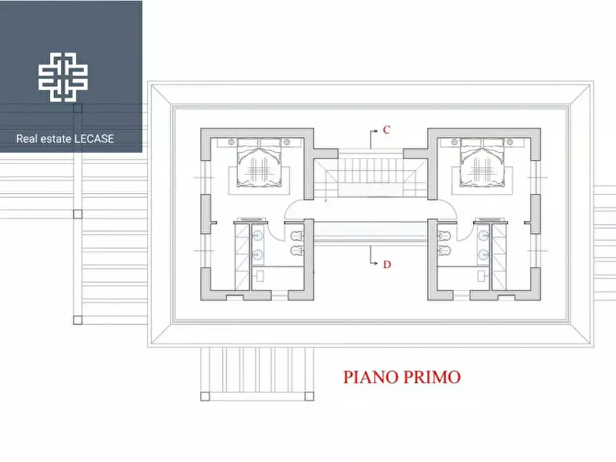 Immagine 5 di Villa in vendita  in Via Pietro Mascagni a Forte Dei Marmi