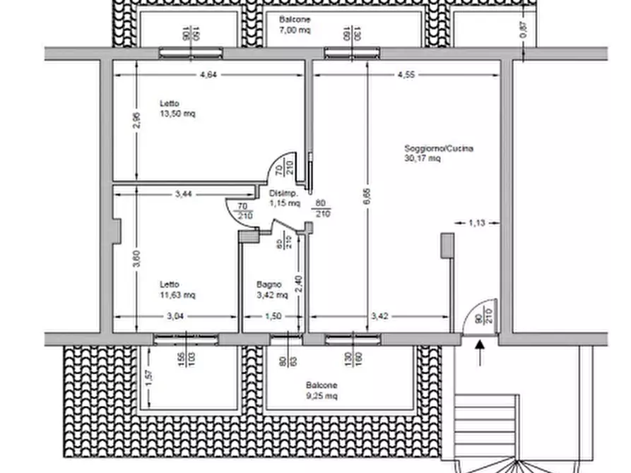 Immagine 9 di Appartamento in vendita  in via Alcide De Gasperi, 18 a Davoli