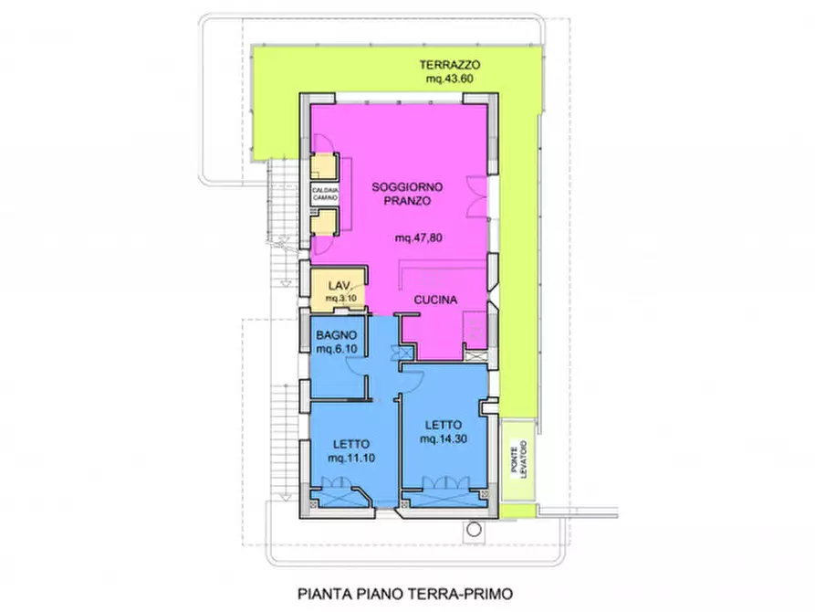 Immagine 9 di Villa in vendita  in Via Provinciale Diolaguardia a Roncofreddo