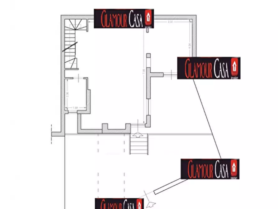 Immagine 17 di Villetta a schiera in vendita  in Via Nino Lamboglia a Roma