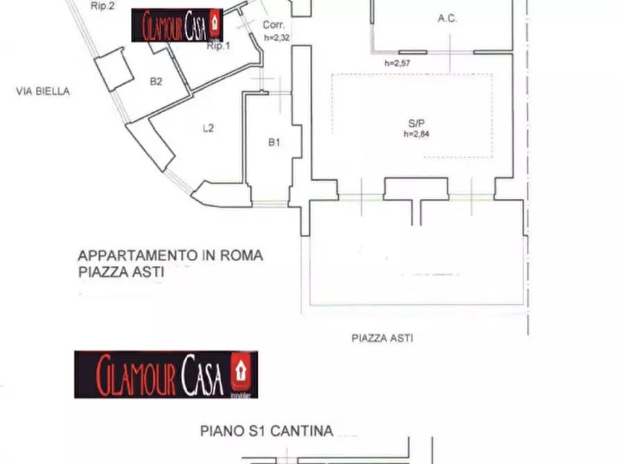 Immagine 21 di Appartamento in vendita  in Piazza Asti a Roma