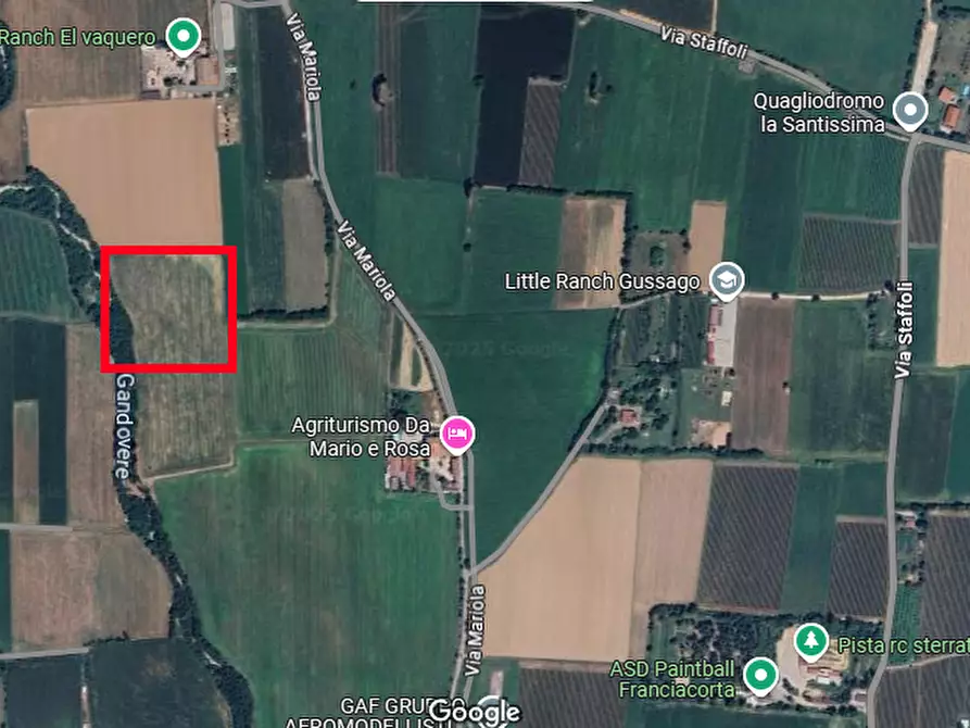 Immagine 2 di Terreno in vendita  in Via mariola 40 a Gussago