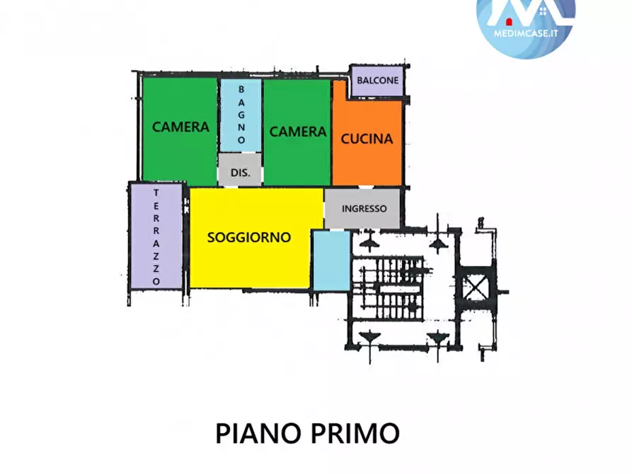 Immagine 2 di Appartamento in vendita  in Via Basento 16 a Pesaro