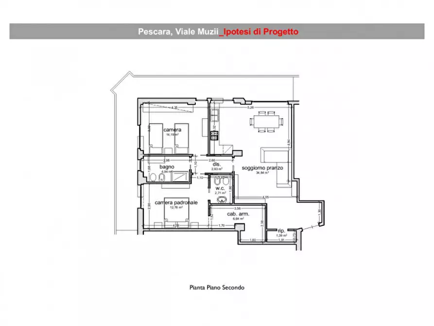 Immagine 29 di Appartamento in vendita  in VIALE L. MUZII a Pescara