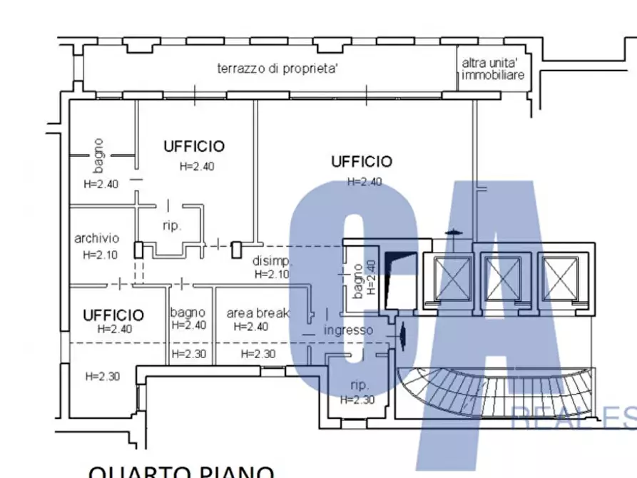 Immagine 12 di Ufficio in affitto  in VIALE DELLA LIBERAZIONE a Milano