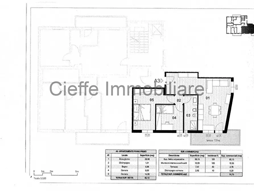 Immagine 3 di Appartamento in vendita  in Via Zambon de' Dauli a Padova