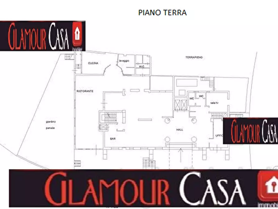 Immagine 20 di Hotel in vendita  in Via Monterosi a Roma