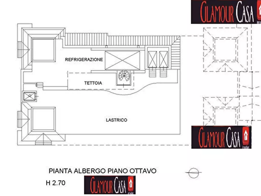 Immagine 30 di Hotel in vendita  in Via Monterosi a Roma