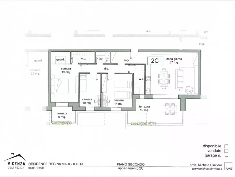 Immagine 15 di Appartamento in vendita  in viale regina margherita a Valdagno