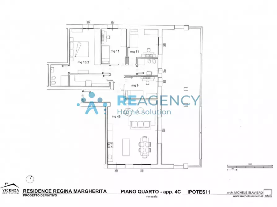 Immagine 13 di Attico in vendita  in VIA REGINA MARGHERITA a Valdagno