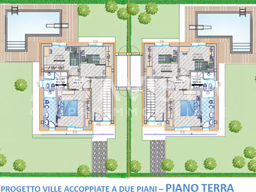 Immagine 14 di Villa in vendita  in Via Monticelli a Soiano Del Lago