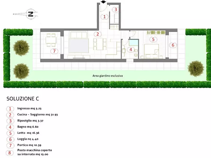 Immagine 26 di Appartamento in vendita  in Via Giacomo puccini a Galzignano Terme