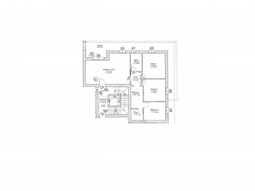 Immagine 2 di Appartamento in vendita  in Via Don Pietro Grotto a Albignasego