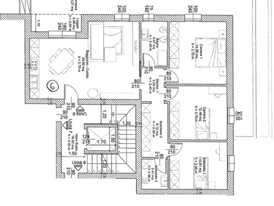 Immagine 9 di Appartamento in vendita  in Via Don Pietro Grotto a Albignasego