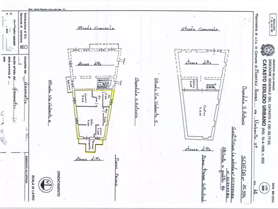 Immagine 28 di Palazzo in vendita  in Via Umberto I, 42 a Monteu Roero