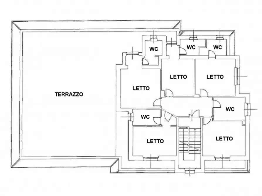 Immagine 8 di Villa in vendita  in Via Lioni, N. 5/B a Cingoli