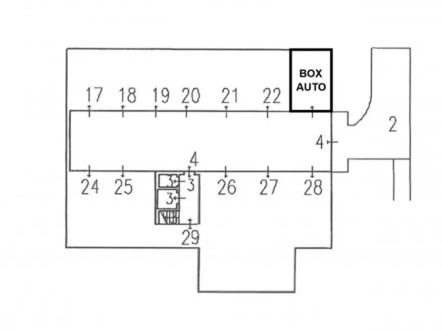Immagine 7 di Posto auto in vendita  in Via Fratte, N. 6701 a Sant'elpidio A Mare