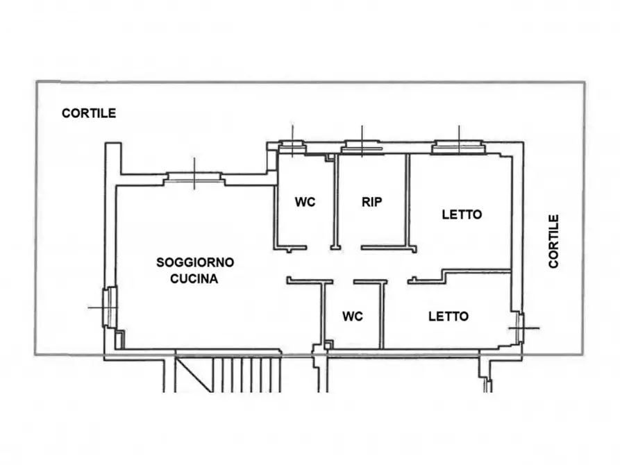 Immagine 7 di Appartamento in vendita  in Via Fratte, N. 6719 a Sant'elpidio A Mare