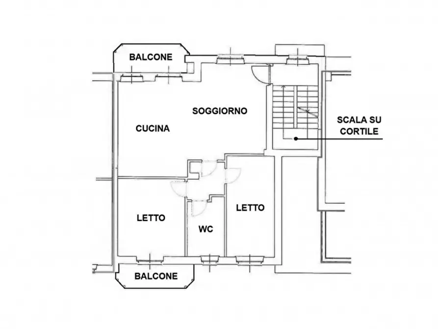Immagine 7 di Appartamento in vendita  in Via Machiavelli, N. Snc a Cingoli