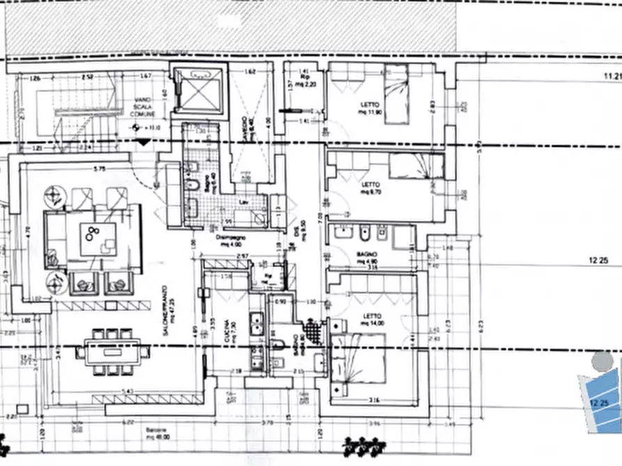 Immagine 5 di Attico in vendita  in via XXIV Maggio angolo via IV Novembre a Lecce