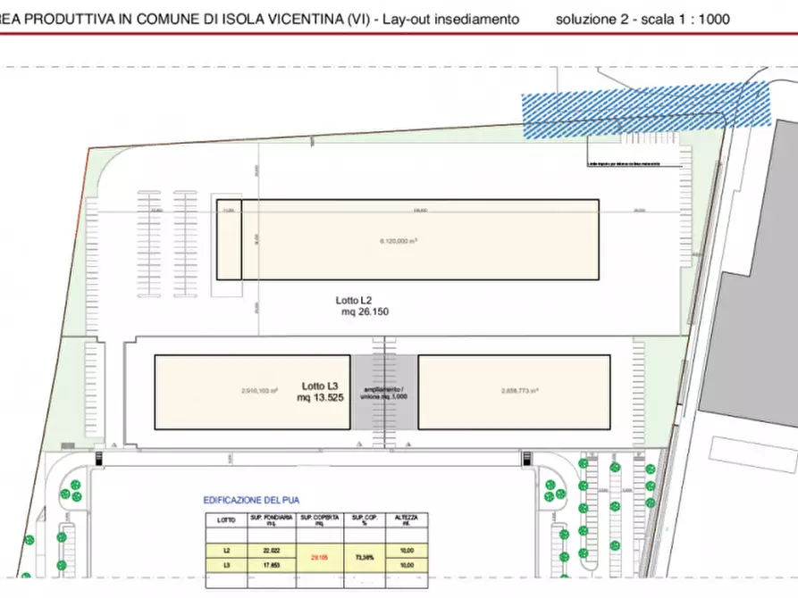 Immagine 2 di Terreno in vendita  a Vicenza