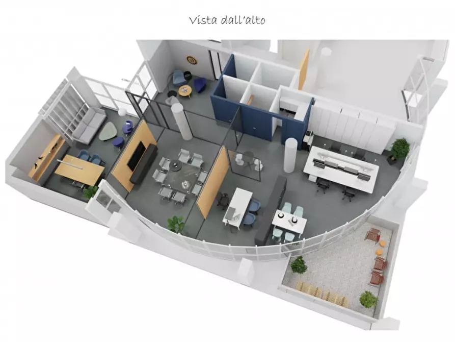 Immagine 5 di Ufficio in affitto  in Via Luigi Dalla Via n. 05 a Schio