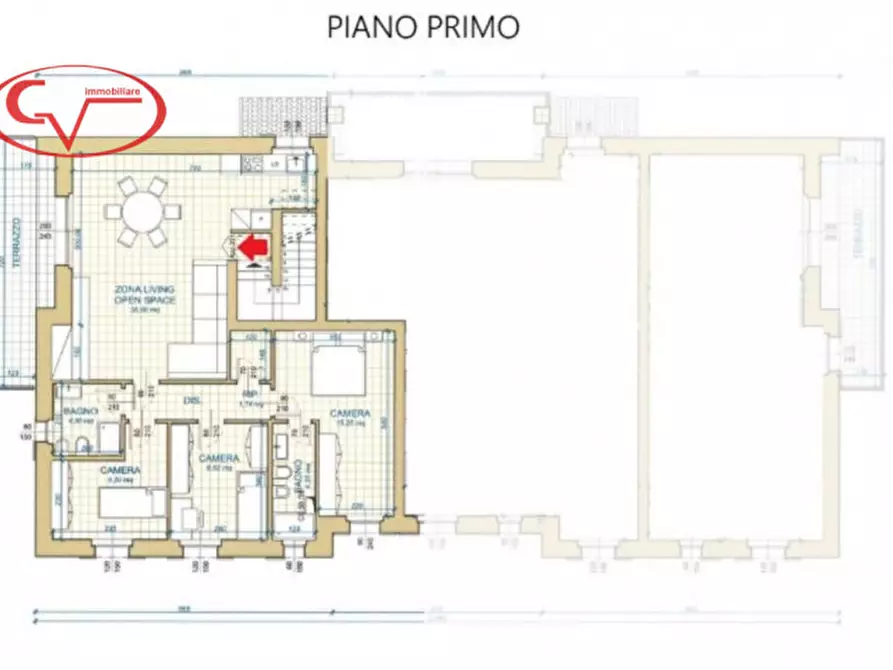 Immagine 4 di Villetta a schiera in vendita  in Strada di Mercatale Valdarno a Montevarchi