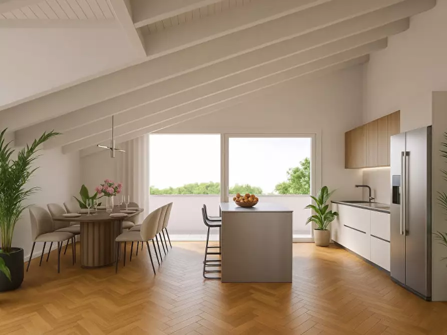 Immagine 1 di Attico in vendita  in Via Andrea Mantegna a Treviso