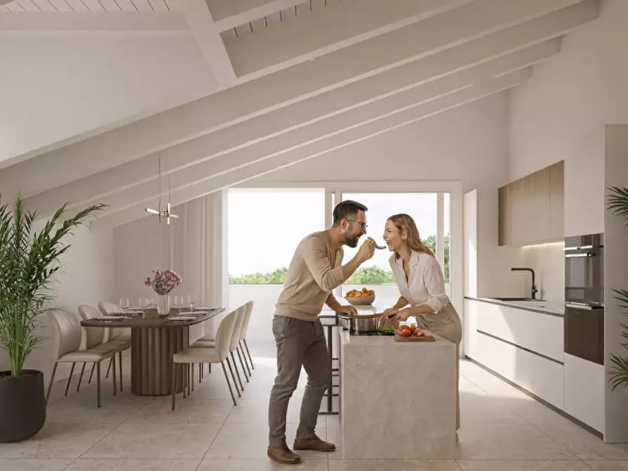 Immagine 3 di Attico in vendita  in Via Andrea Mantegna a Treviso