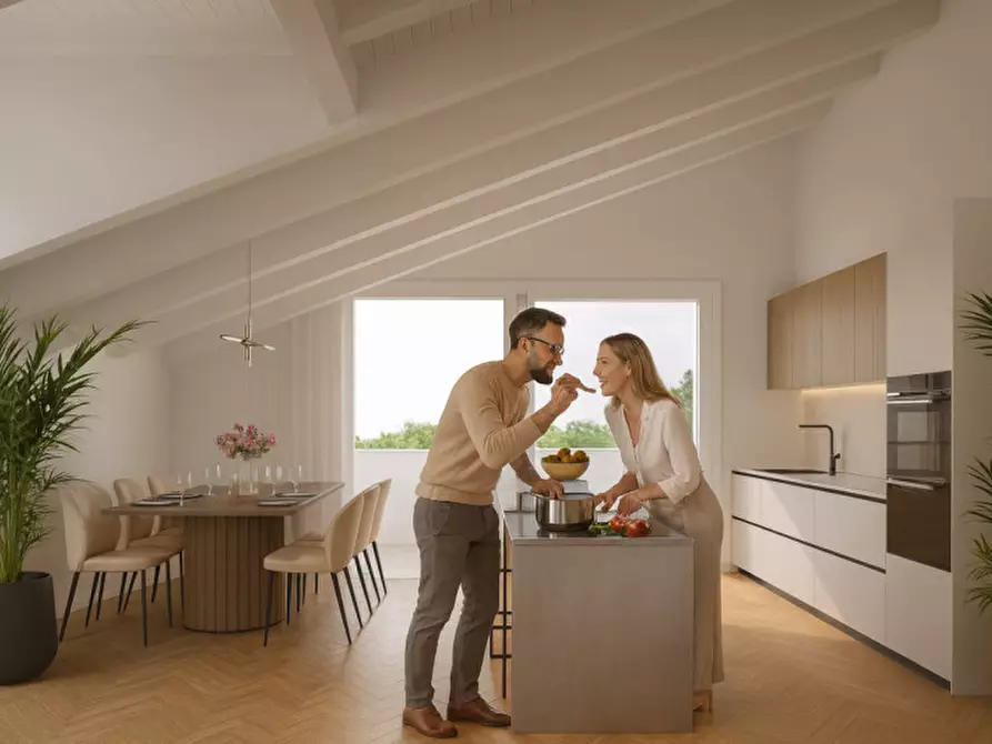 Immagine 5 di Attico in vendita  in Via Andrea Mantegna a Treviso