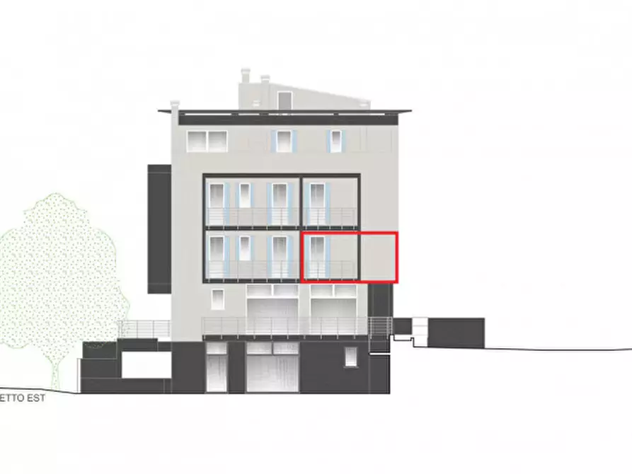 Immagine 3 di Appartamento in vendita  in Via Marco Polo a Rovigo