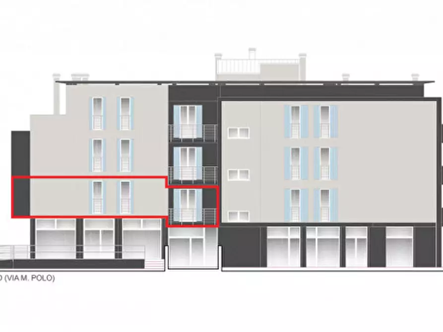 Immagine 4 di Appartamento in vendita  in Via Marco Polo a Rovigo