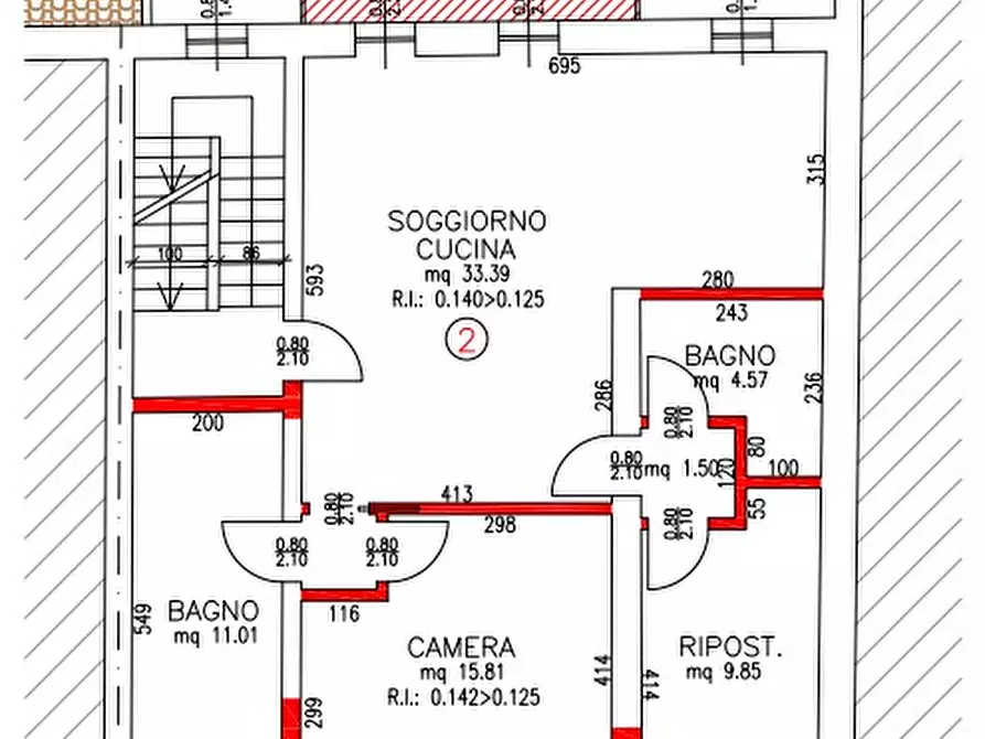 Immagine 13 di Appartamento in vendita  in Via San Michele a Pescantina