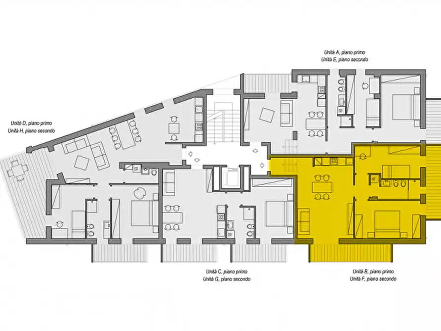 Immagine 1 di Appartamento in vendita  in Via Marco Polo a Rovigo