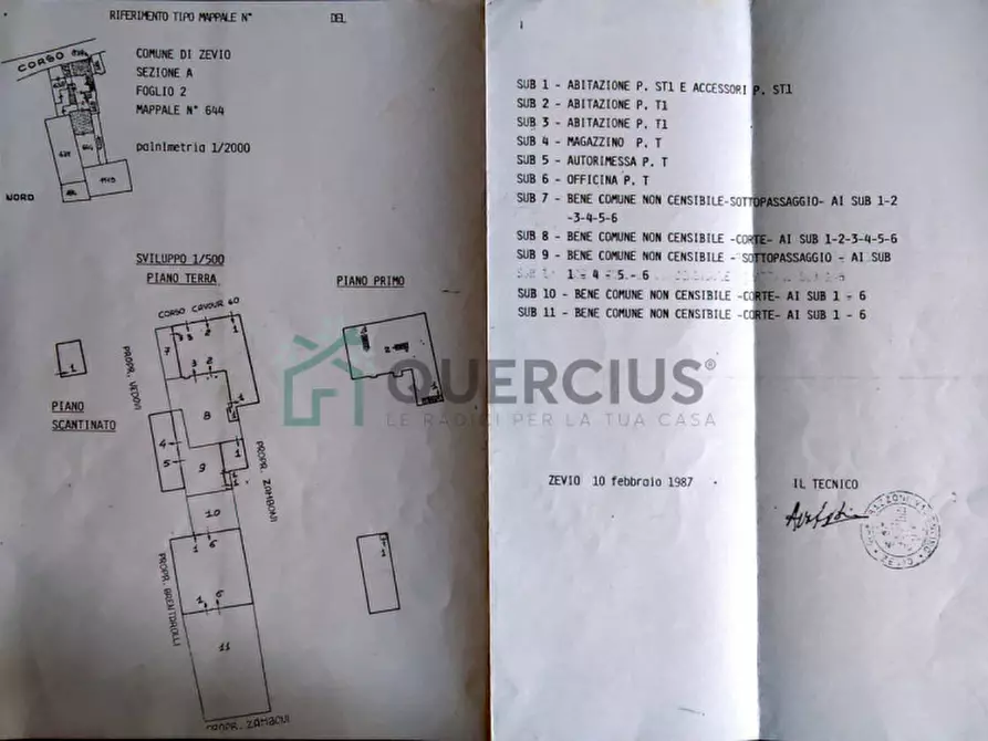 Immagine 22 di Villetta a schiera in vendita  in Via Galileo Galilei a Zevio