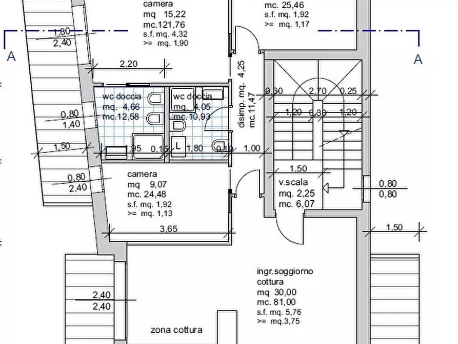 Immagine 6 di Appartamento in vendita  a Rubano