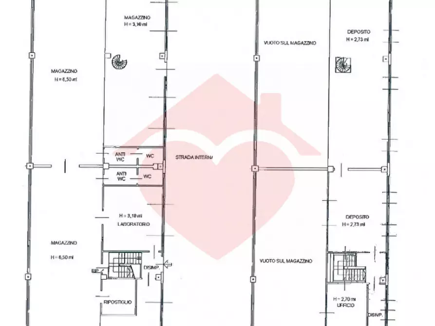 Immagine 37 di Capannone industriale in vendita  in Via Europa 360 a Cassano D'adda
