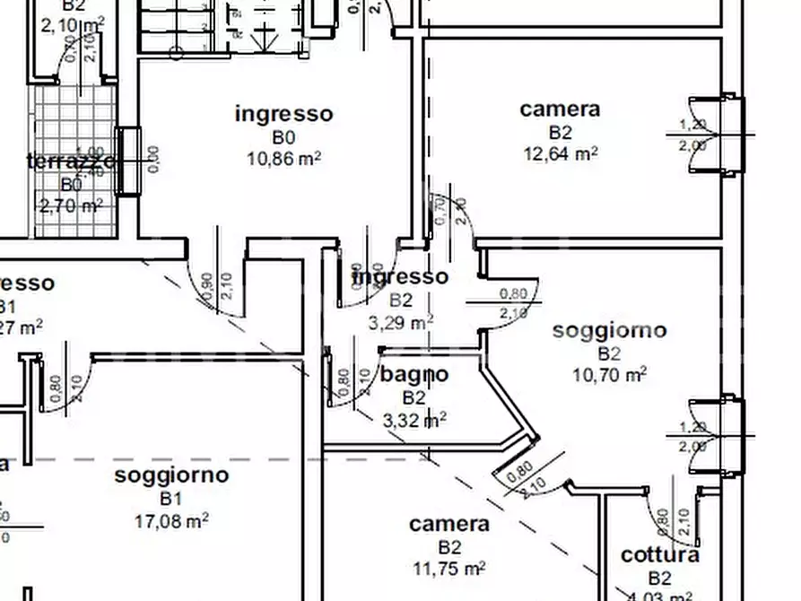 Immagine 2 di Appartamento in vendita  in via Marconi a Morciano Di Romagna