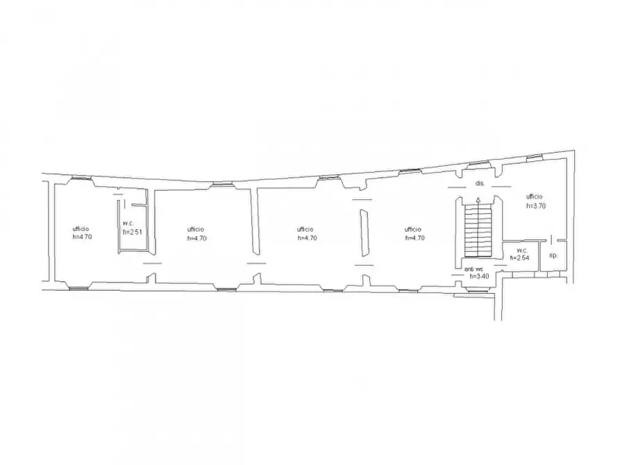 Immagine 16 di Ufficio in vendita  in via XV Settembre, N. 16 a Jesi