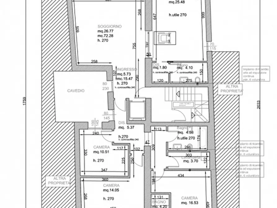 Immagine 3 di Appartamento in vendita  in VIA SAVONAROLA a Padova