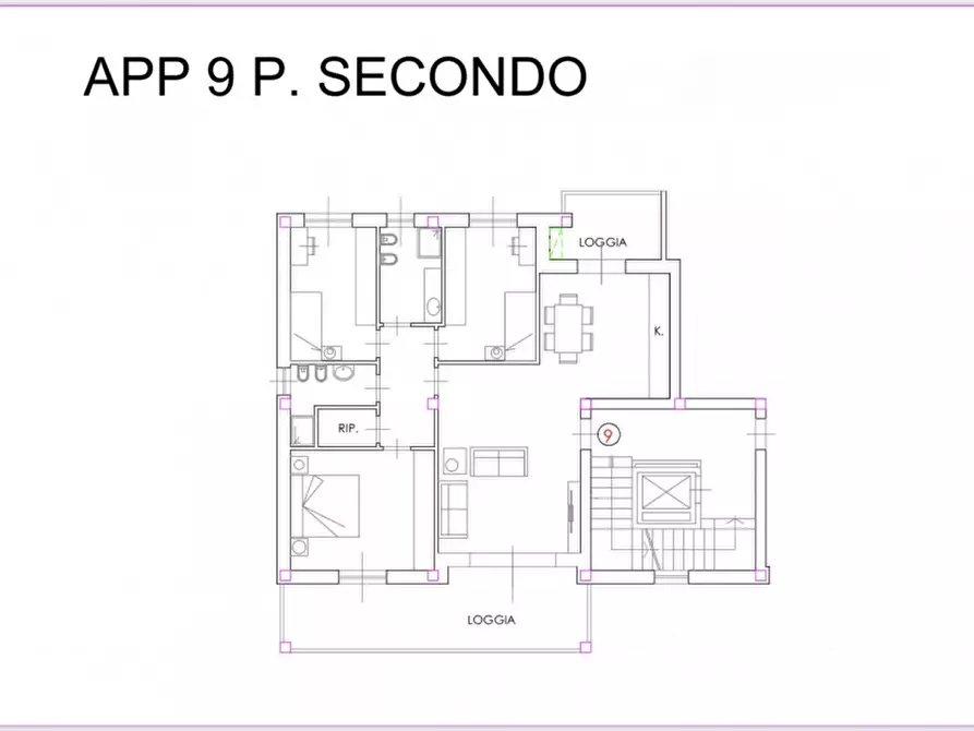 Immagine 20 di Appartamento in vendita  in Via San Martino per Galceti a Prato
