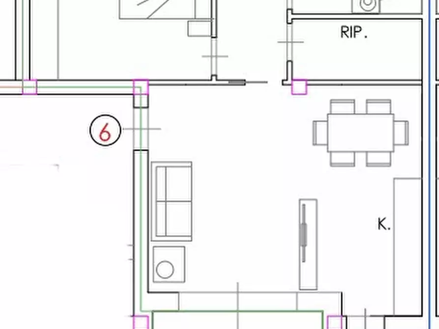 Immagine 23 di Appartamento in vendita  in Via San Martino per Galceti a Prato