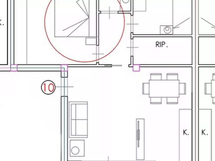 Immagine 24 di Appartamento in vendita  in Via San Martino per Galceti a Prato