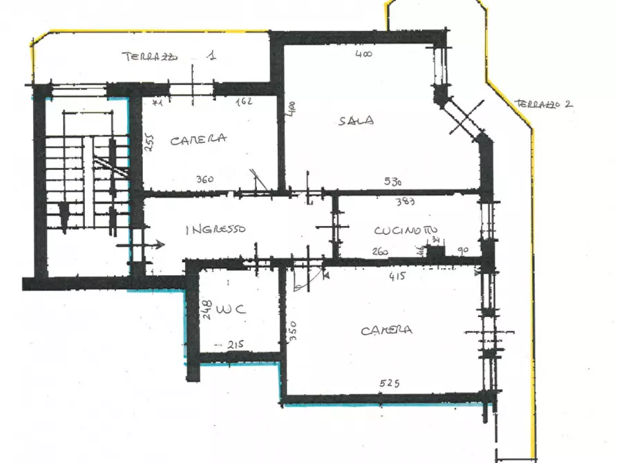 Immagine 18 di Appartamento in vendita  a Montegrotto Terme