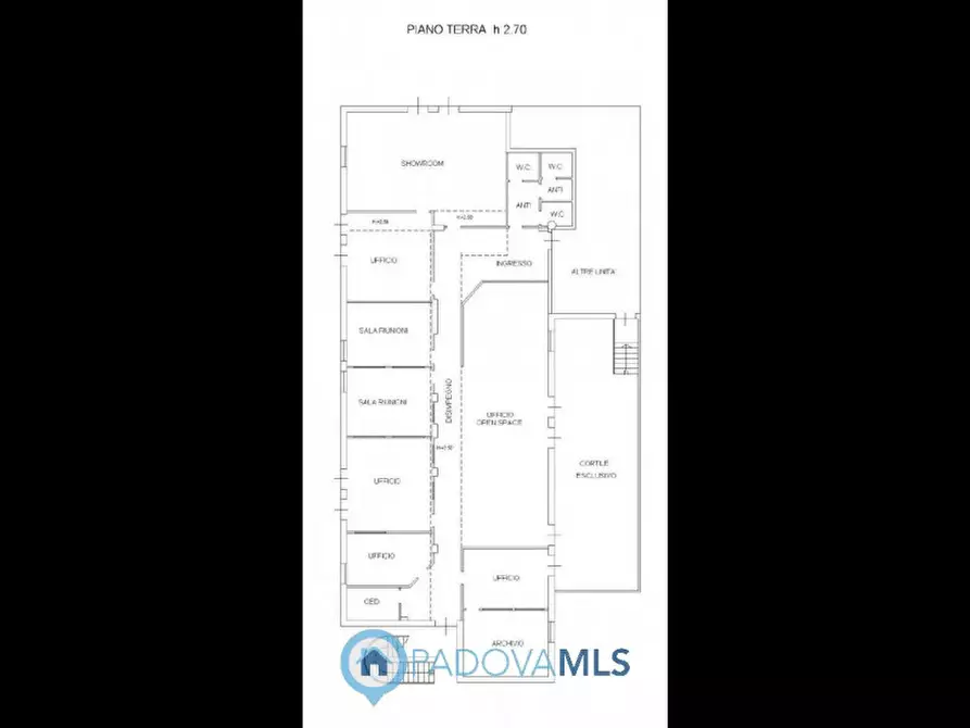 Immagine 14 di Ufficio in vendita  in Via Vigonovese 145 a Noventa Padovana